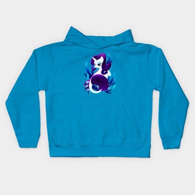 Seapony Rarity Kids Hoodie by Ilona's Store